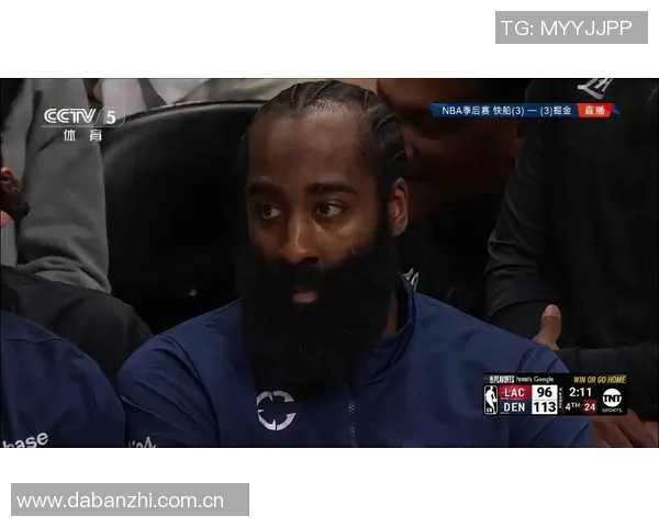 掘金自媒体调侃哈登布劳恩笑容满面快船季后赛大战七场引热议